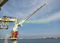 قابلیت اطمینان بالا Crane Boom Floating، 2.5T 22M Crane of Shipping Offshore