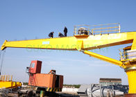 Durable Stiff Boom Marine Hydraulic Deck Crane AC380V For Lifting